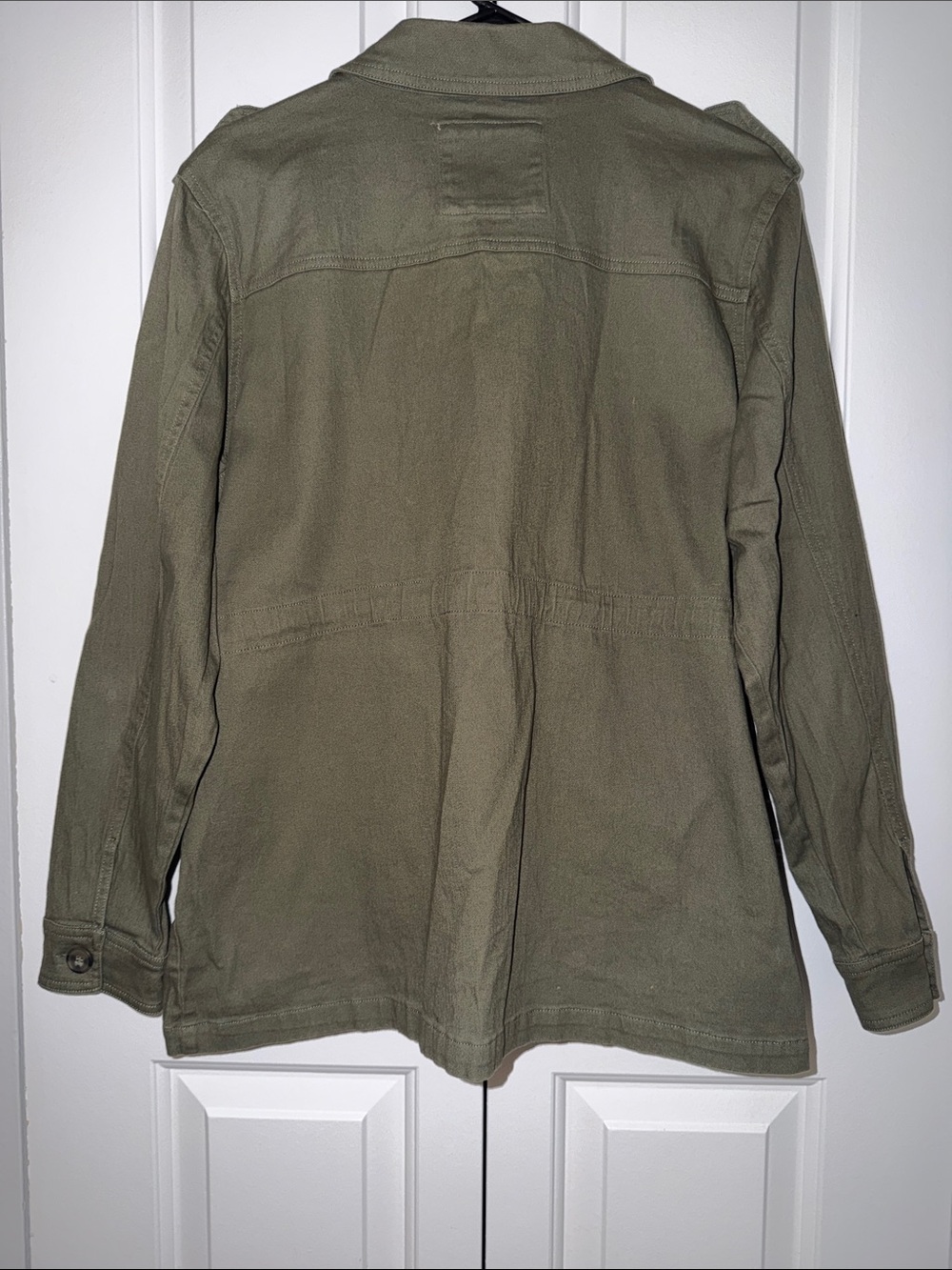 Maurices Olive Green Utility Drawstring Jacket - Picture 2 of 4